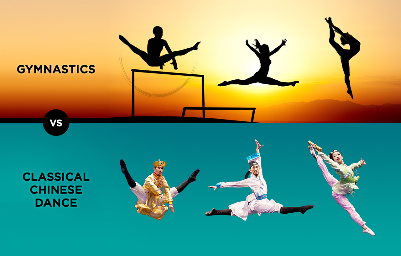 Gymnastics VS Classical Chinese Dance
